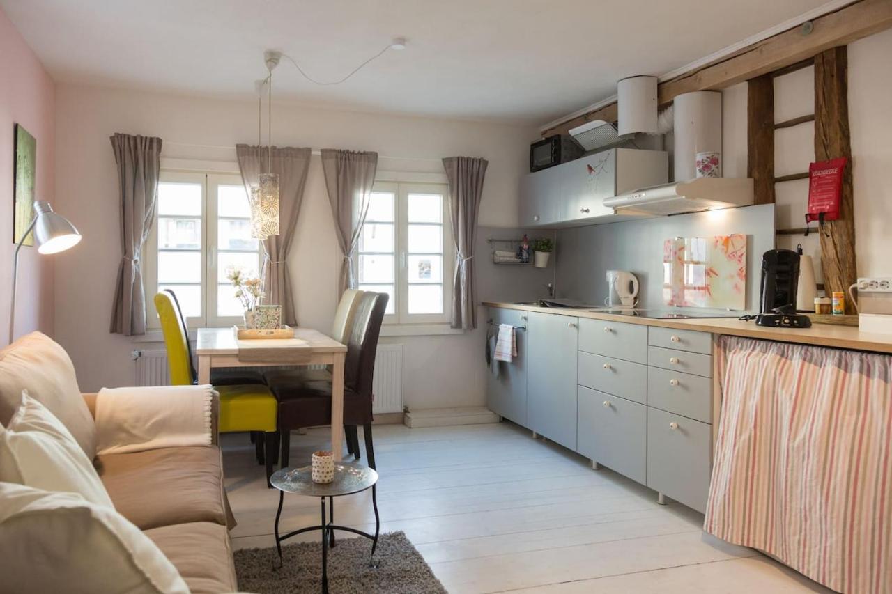 Gemütliche Fachwerkwohnung Alfter Exterior foto